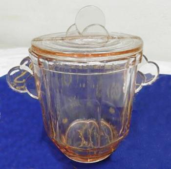 Dóza skleněná Art Deco Dóza skleněná Art Deco