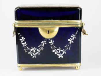 Skleněná cukřenka Skleněná cukřenka